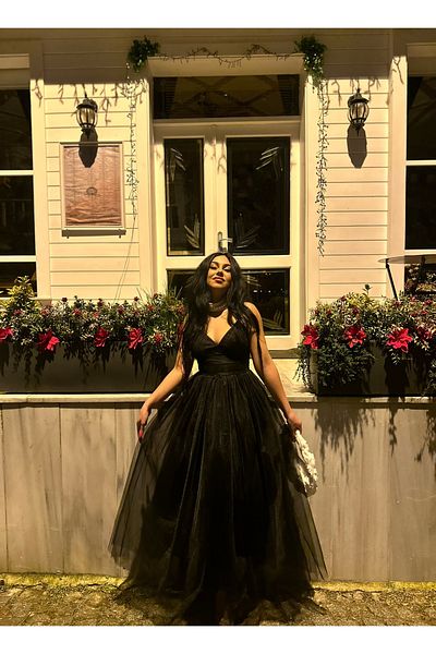 moneta boutique Γυναικείο Midi Strap Princess Tulle Φόρεμα