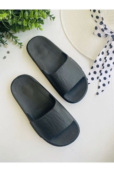 POLEX Плажни, басейн, море, ежедневни пантофи, домашни, баня, неплъзгащи се, пантофи за жени