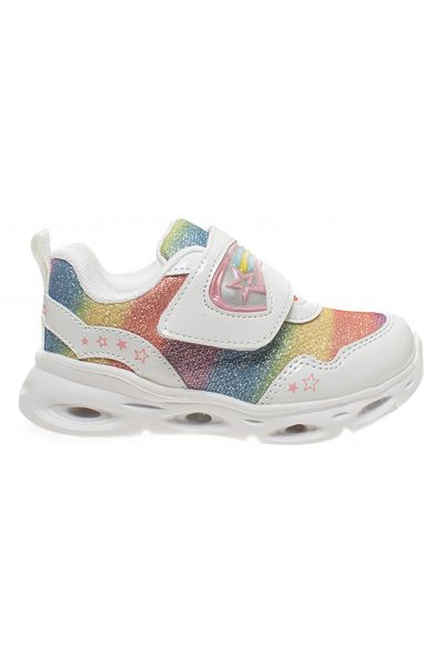 Vicco 346.P23Y181 Kita Phylon Lighted White Children's Shoes