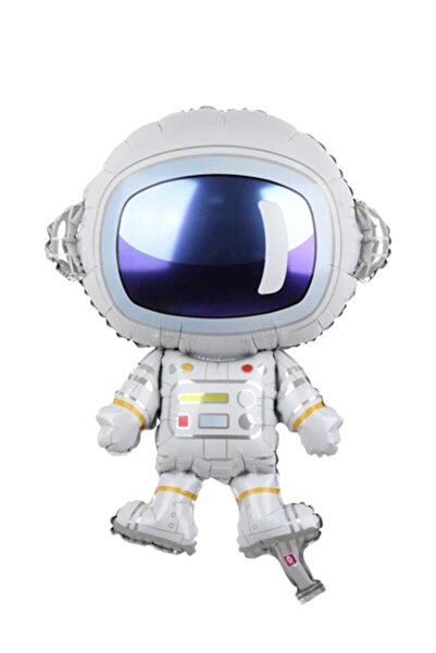 Parti Adresi Astronot Folyo Balon Uzay Galaksi Konseptli Parti Balonu 86 cm