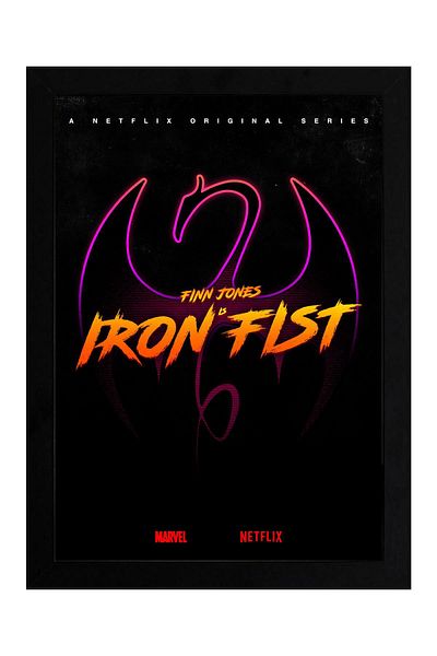 Saturn Pictură înrămată cu mănușă de fier - Pictură poster din seria Marvel