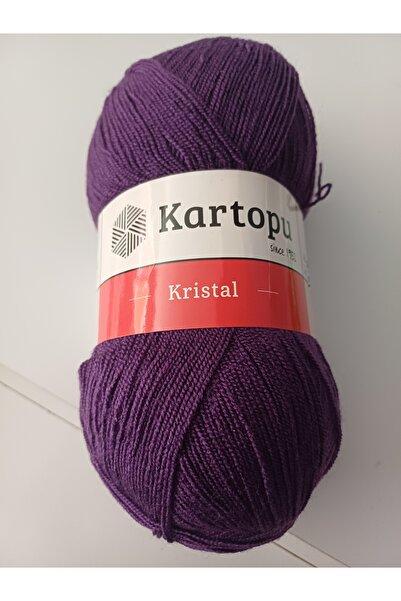 Kartopu حبل كريستال ليف أرجواني k721