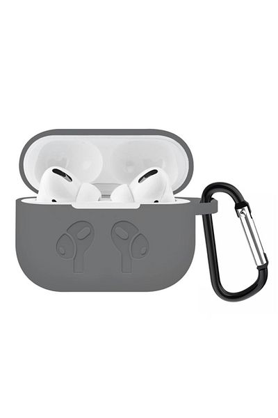 Primo Plus Silicone Case Cover For Apple AirPods Pro Grey