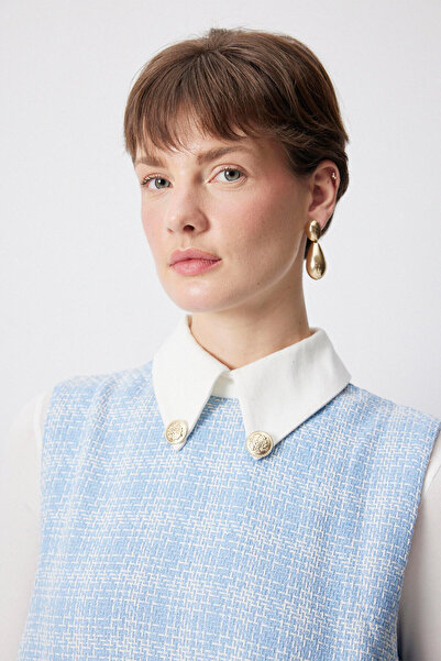 Touché Privé ΠΟΥΚΑΜΙΣΟ ΓΙΑΚΑ TWEED GILET