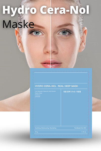 Peluş Dünyam Hydro Cera-nol Derin Nem Maskesi – Yoğun Nemlendirici & Cilt Bar...