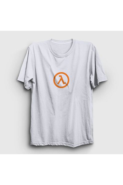 Presmono Μπλουζάκι Half Life Unisex White Gaming - 421210 ττ