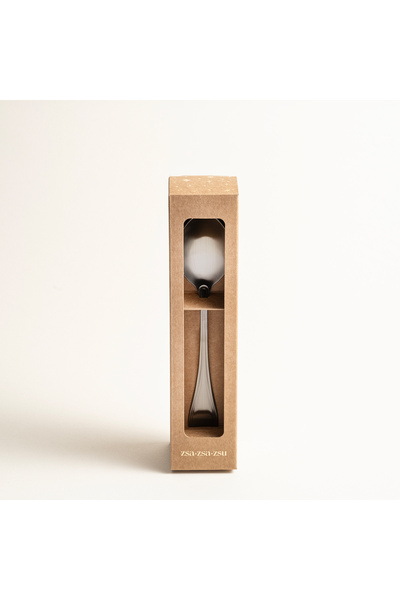 Zsa Zsa Zsu Dume Çelik Tatlı Kaşığı 4x20x0.2 Cm Mat Antrasıt