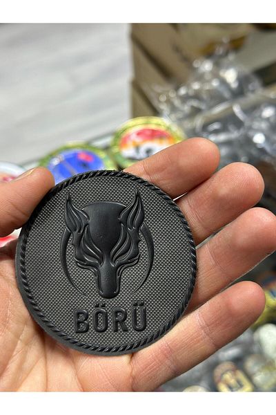 KOMANDO PAZARI PATCH TUBĂ EMBROIDERED 3D TĂIAT LAZER CU LEMN PE SPATE