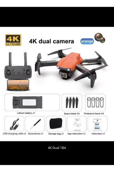 BLUE İNTER Engel Sensörlü Fpv Android Ios Uyumlu Katlanabilir Taşıma Çantalı Kameralı Drone (2 Bataryalı Set)