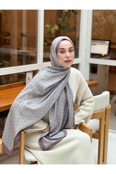 Modakaşmir Şal din bumbac cu model Mk