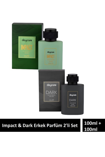 Daycare Dark & Impact Erkek Edp Parfüm 100ml 50 ml