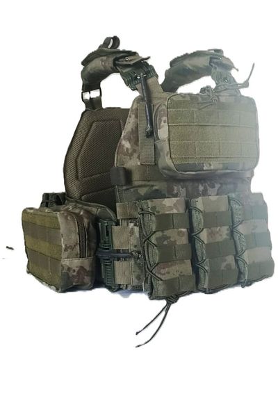 bytextile سترة TACTICAL ARMY مقاس 5,56 مجهزة بالكامل 7 B نوع احترافي