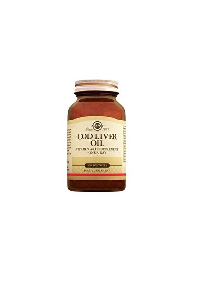 Solgar Rybí játra 400 mg 100 měkkých želatinových kapslí