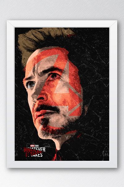 Saturn Ζωγραφική με πλαίσιο Iron Man - Ζωγραφική αφίσας ταινίας Avengers Marvel