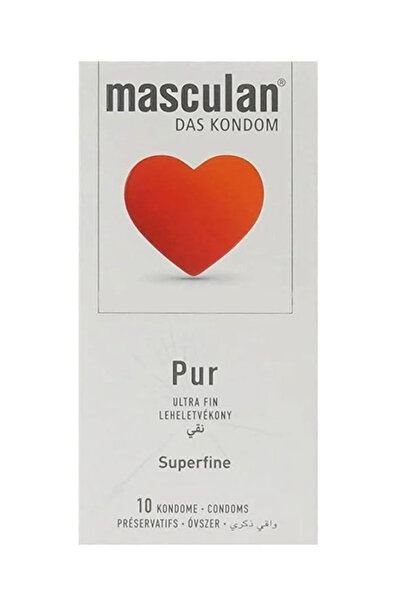 Masculan ماسكولان واقي ذكري بيور نقي - 10 حبة