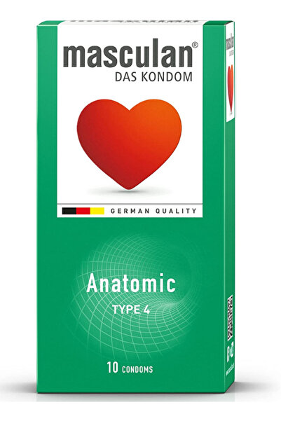 Masculan Condoms 10pcs Type 4 Anatomic 2000042 --- مسكولان واقي ذكري10حبه راح...
