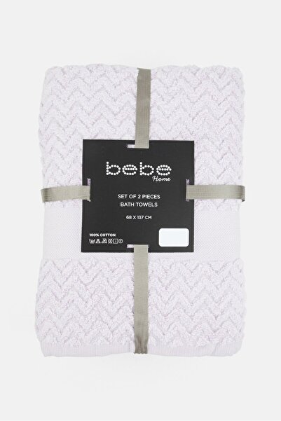 Bebe 2 Piece Bath Towel Set, Orchid Hush