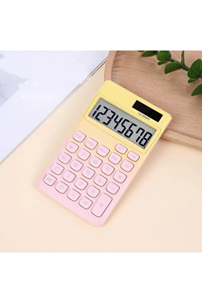 Janissary Mini 12 Basamaklı, LCD Ekran, Cep Hesap Makinesi, Sevimli,Estetik "...