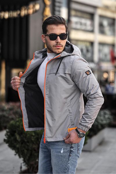 Stilkombin Style Combination Colorful Zippered Raincoat Seasonal PLDP 2920