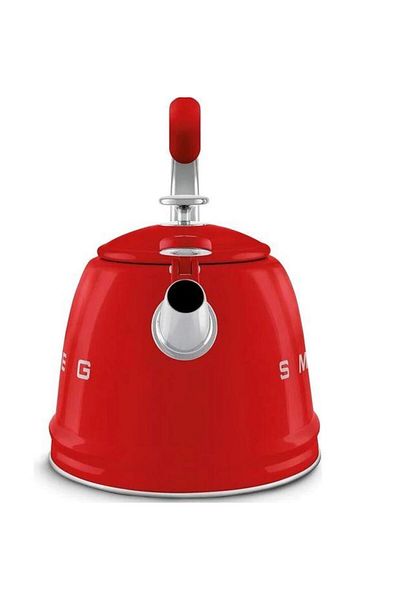 SMEG 50's Style Red Set Top Pressurized Kettle 2.3 Lt