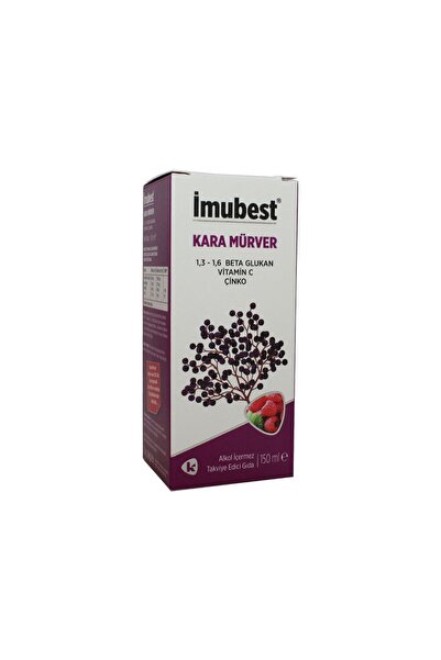 İmubest Black Elderberry 150 ml Syrup