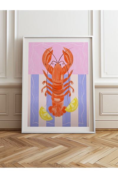 HOMEPACK Pictură cu un singur cadru din lemn Pictură poster dintr-o bucată TK/733