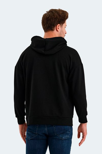 Slazenger Мъжки черен суитшърт VALTER