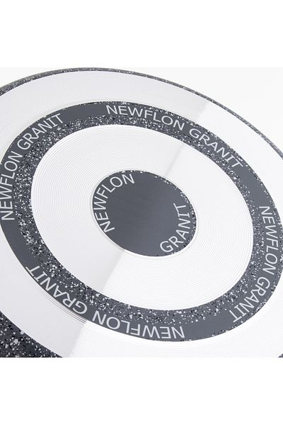 Newflon Neoflam Granite pot with lid 26 cm