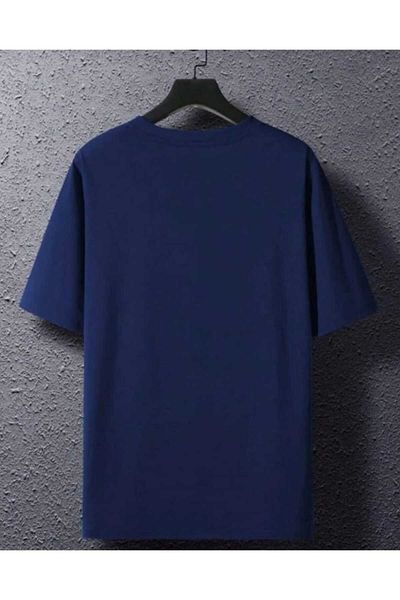 WOODROFFE Άνδρες - Great Minds Have Purpose Printed Oversize Loose T-Shirt, Νέα σεζόν (1004)