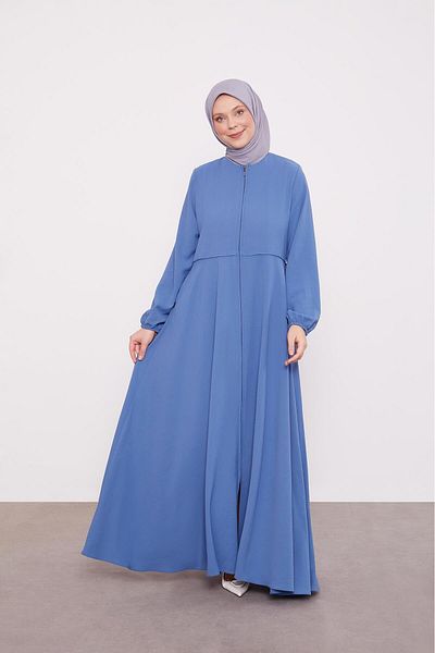 Levidor تنورة نيلي واسعة فيريس