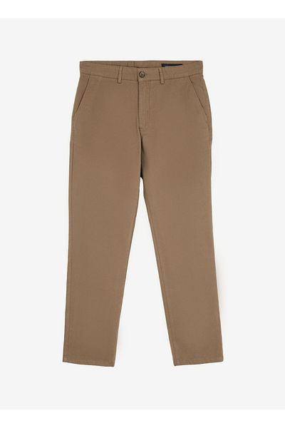 ALTINYILDIZ CLASSICS Ανδρικό παντελόνι Six Star Classics Normal Waist Comfort Fit Mink ACE012510181_PANT ΠΑΝΤΕΛΟΝΙ ΠΟΥΚΑΜΙΣΟ