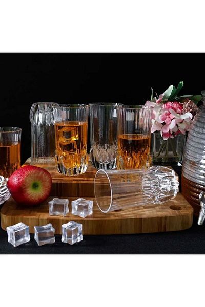 Jumbo Rcr Adagio Set of 6 Soft Drink Glasses 400 ml