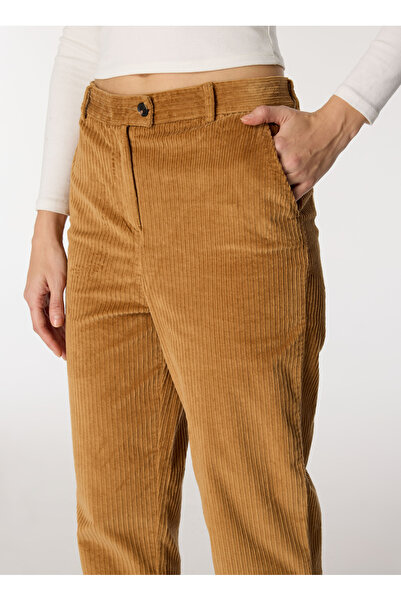 Sisley Normal Waist Normal Cinnamon Women's Pants 40Lplf03Z