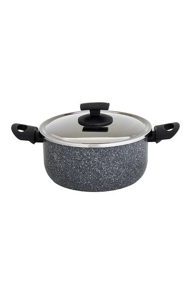 Newflon Neoflam Granite pot with lid 22 cm