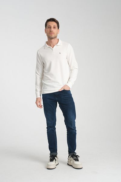 Rodi Men's Half Zipper Long Sleeve Sweatshirt 7702