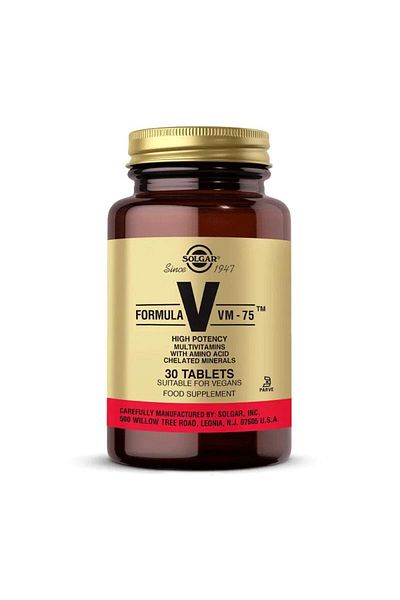 Solgar Vm 75 Multi Vitamin 30 Tablets