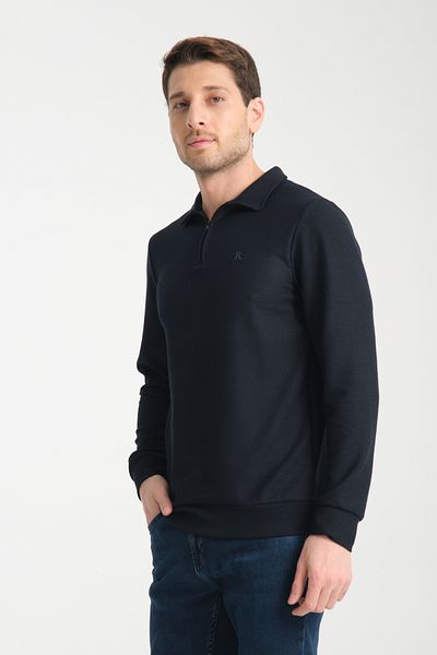 Rodi Men's Half Zipper Long Sleeve Sweatshirt 7702