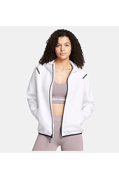 Under Armour Жіноча кофта UA Unstoppable Fleece з повним застібкою-блискавкою 1379842-100