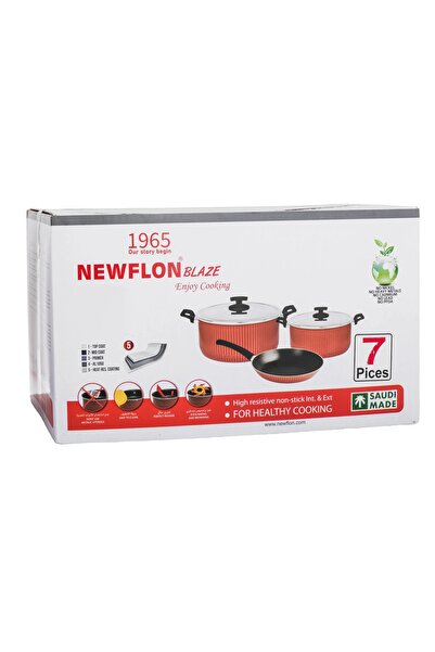 Newflon Cookware set 3 piece