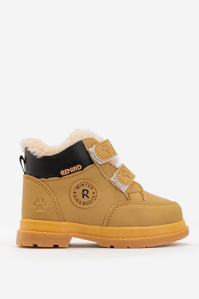 Liger Winter Fur Lined Baby Boots (22-25) Camel