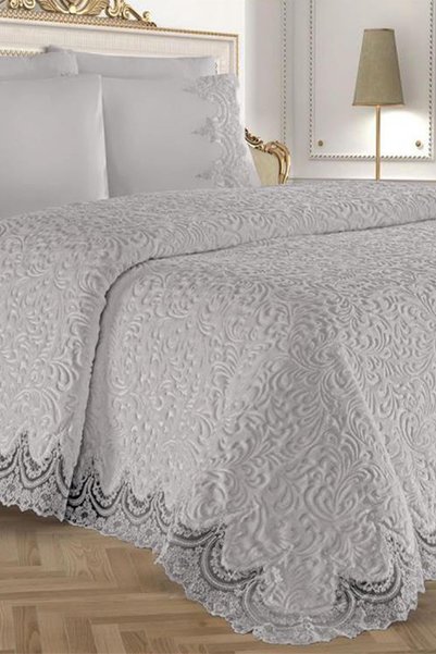 Nervadi Home VİOLA ÇİFT KİŞİLİK ÇEYİZLİK BATTANİYE TAKIMI