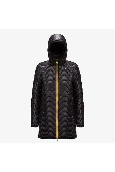 K-Way Women's Black K-Way Sophie Quilted Warm Jacket