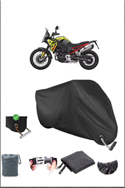 Breen Black Bmw F900Gs Durable Lock Compatible Waterproof Motorcycle Tarpaulin
