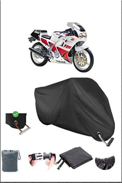 Breen Black Yamaha Fzr250 Durable Lock Compatible Waterproof Motorcycle Tarpa...