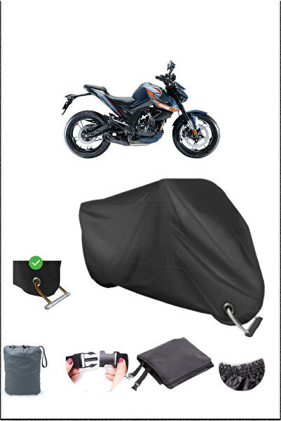 Breen قماش مشمع أسود Rks Rz125s متين متوافق مع قفل متين مقاوم للماء للدراجات ...