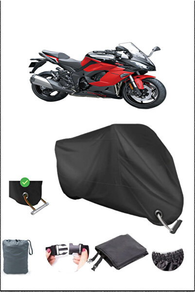 Breen Black Kawasakı Nınja1000Sx Durable Lock Compatible Waterproof Motorcycl...