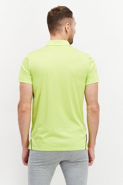 Asics Men Sportswear Fit Short Sleeve Training Polo Shirt, Lime