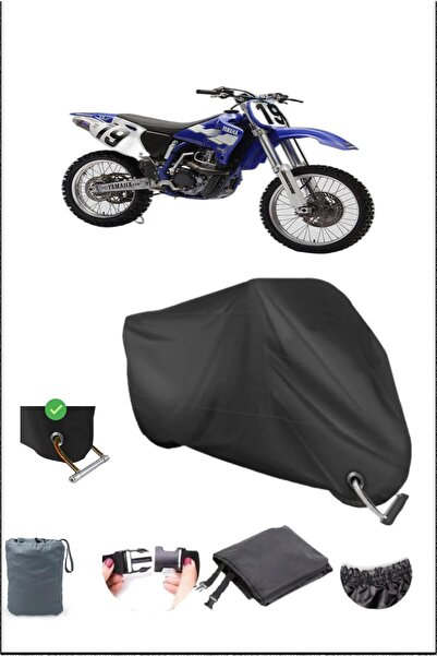 Breen Black Yamaha Yz400F Durable Lock Compatible Waterproof Motorcycle Tarpa...