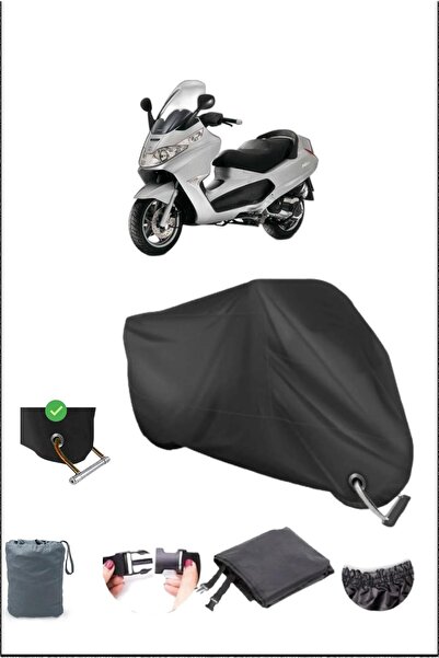 Breen Black Piaggio X8250Premium Durable Lock Compatible Waterproof Motorcycl...