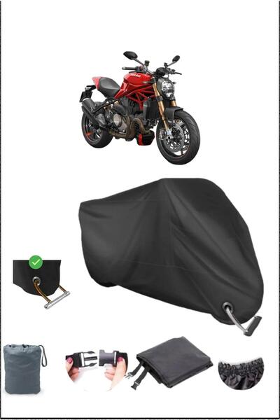 Breen Ducati monster1200 durable lock compatible waterproof motorcycle tarpau...